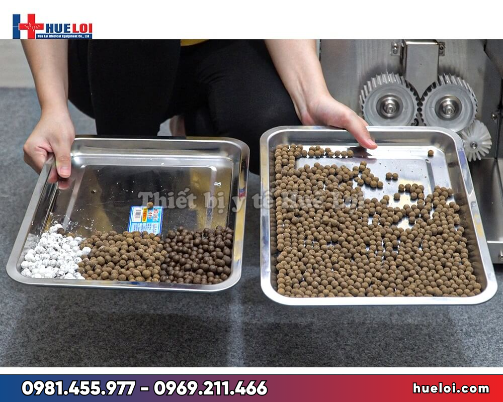 Máy làm viên hoàn LYSW-26P kèm chức năng sấy khô đánh bóng — máy 3 trong 1 cho phòng bào chế